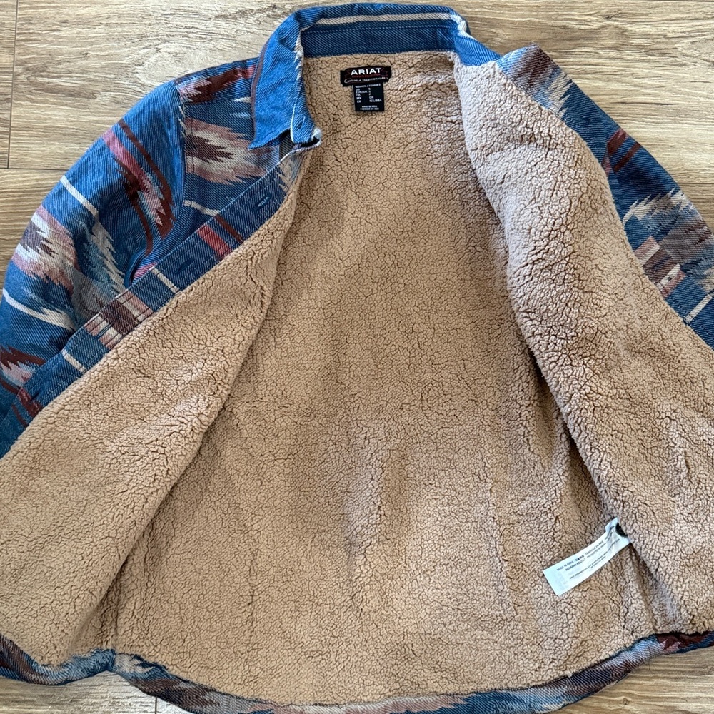 Ariat Western Multicolor Patterned Jacket With Wa… - image 5